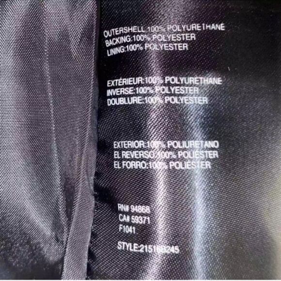 Bernardo Black Jacket(Size Small) - Picture 7 of 8